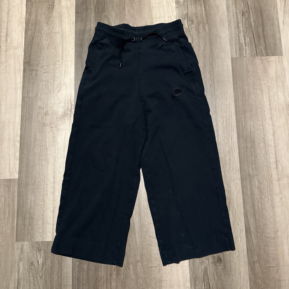 Nike Black Wide Leg Sweatpants